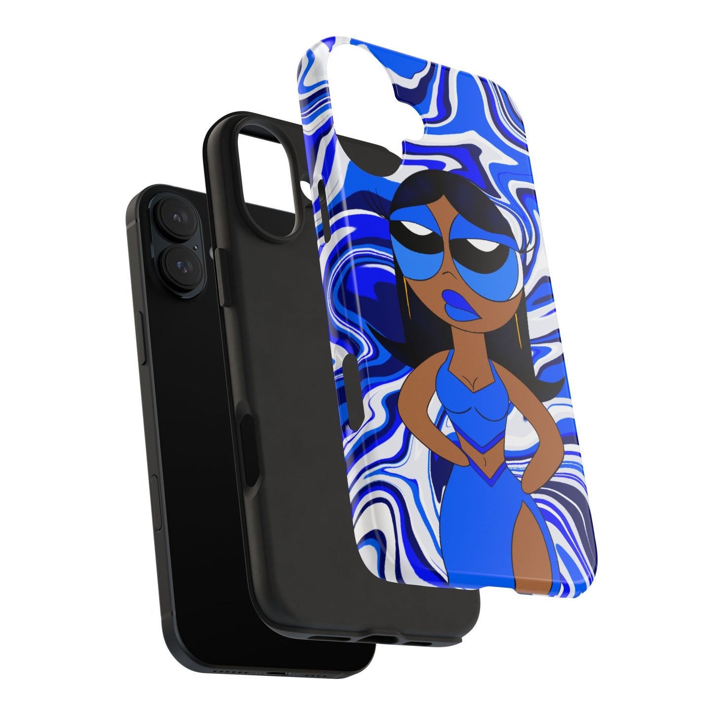 “Sapphire” Tough Phone Case