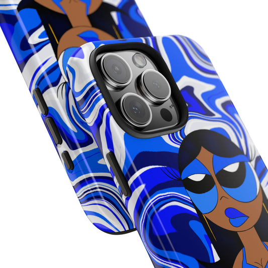 “Sapphire” Tough Phone Case