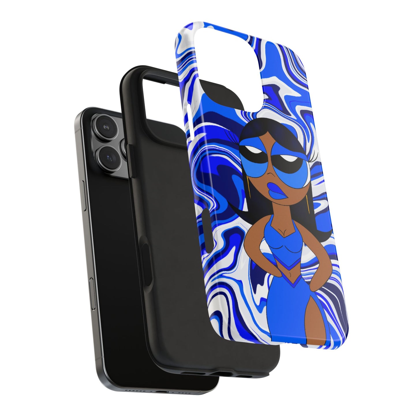 “Sapphire” Tough Phone Case
