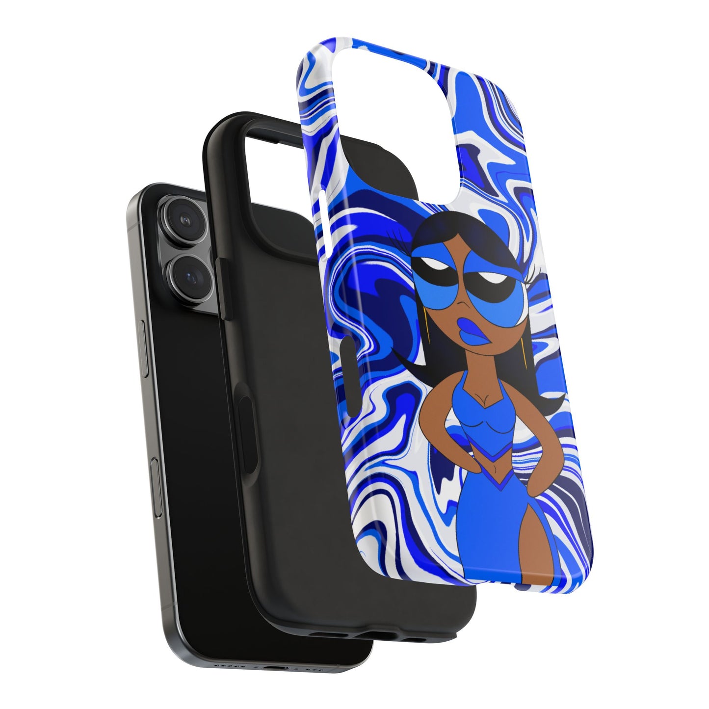 “Sapphire” Tough Phone Case
