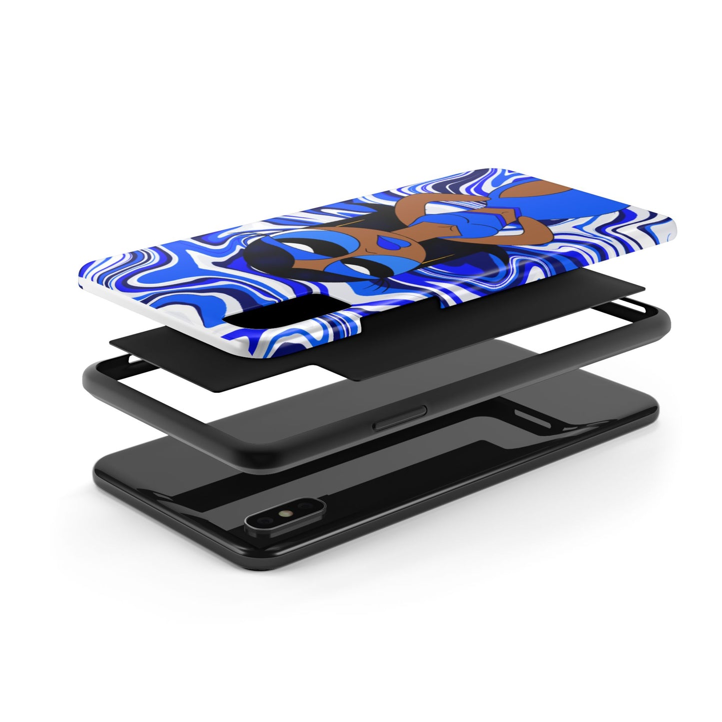 “Sapphire” Tough Phone Case