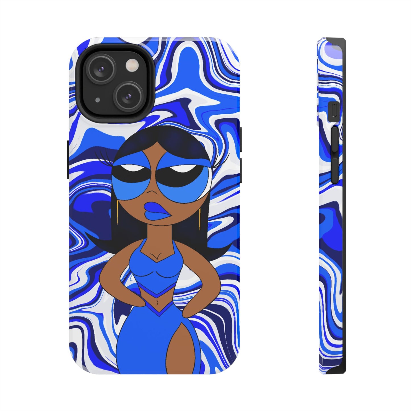 “Sapphire” Tough Phone Case