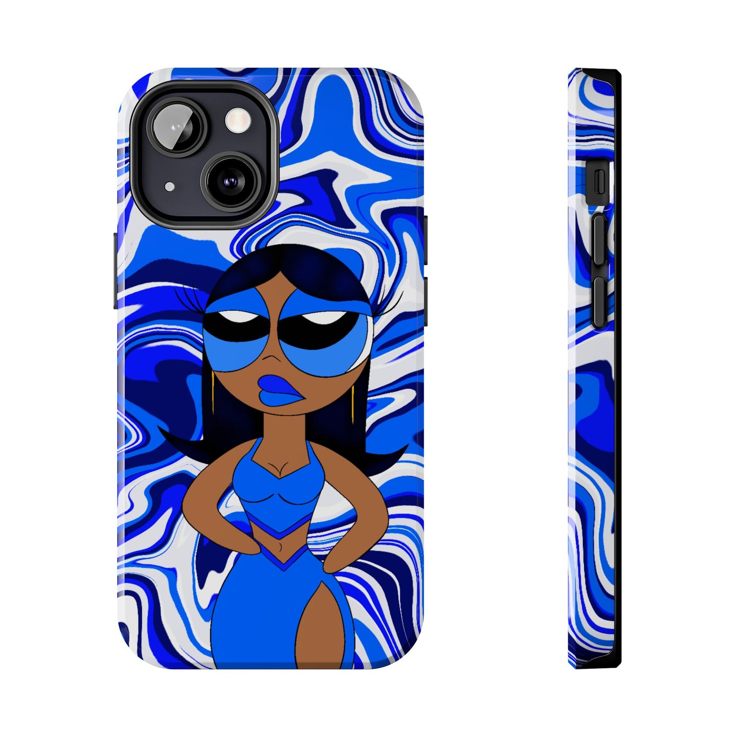 “Sapphire” Tough Phone Case