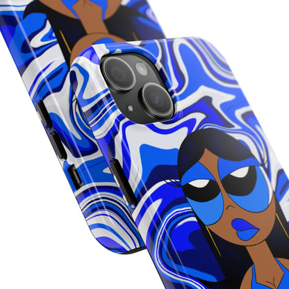 “Sapphire” Tough Phone Case
