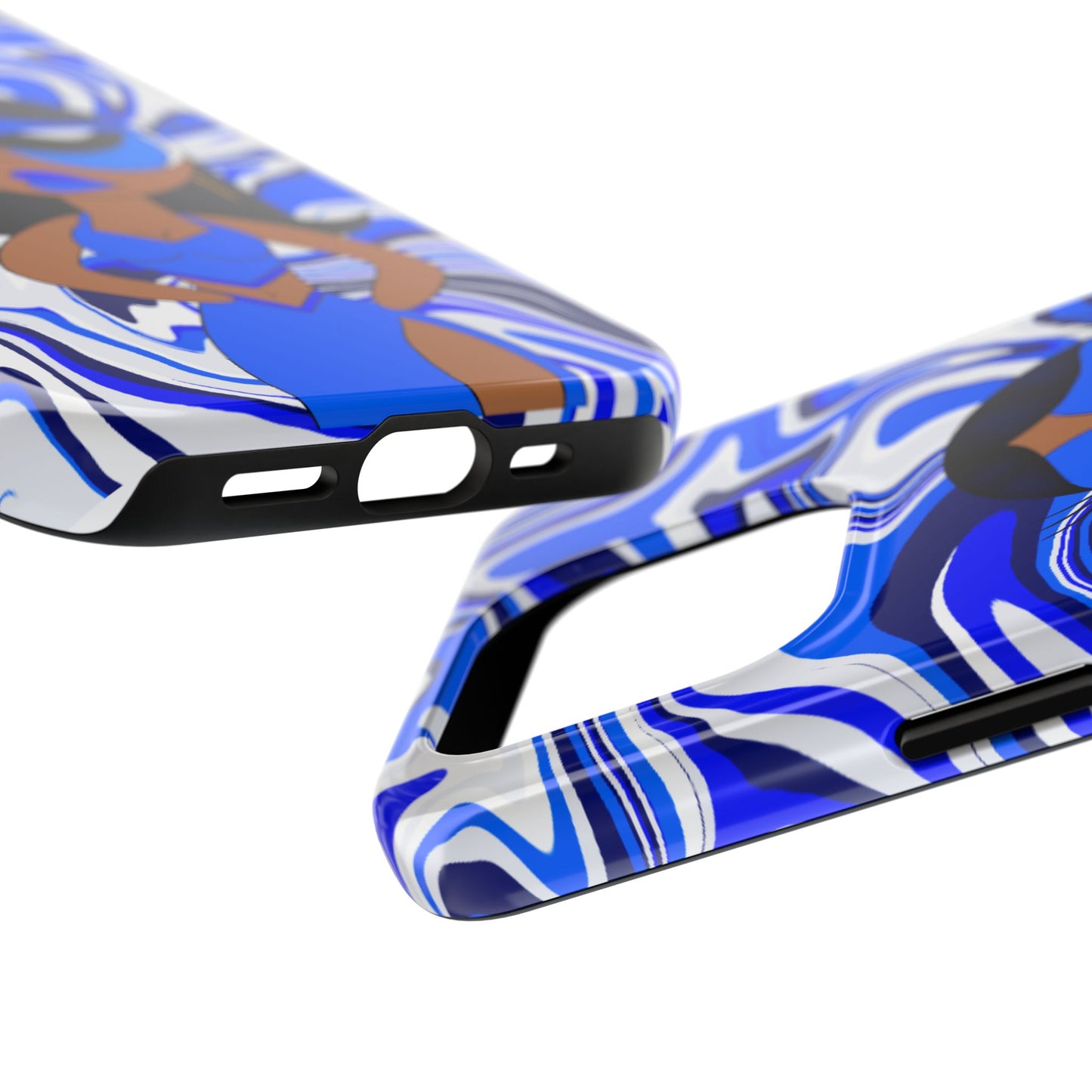 “Sapphire” Tough Phone Case