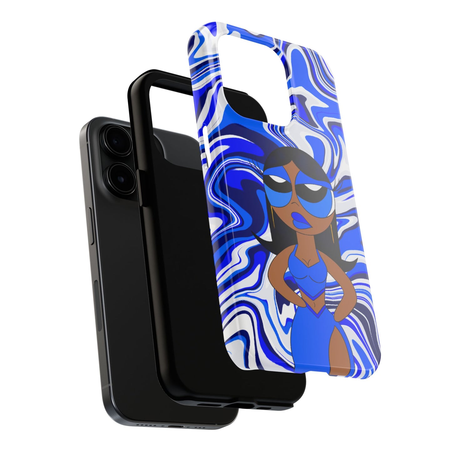 “Sapphire” Tough Phone Case