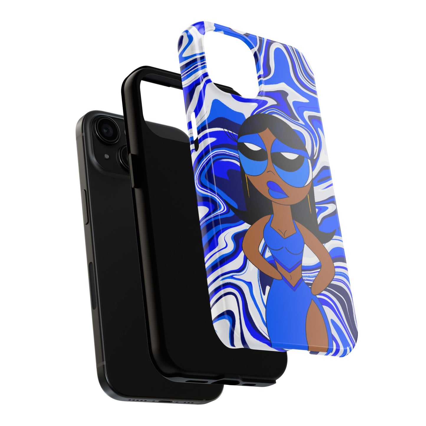 “Sapphire” Tough Phone Case