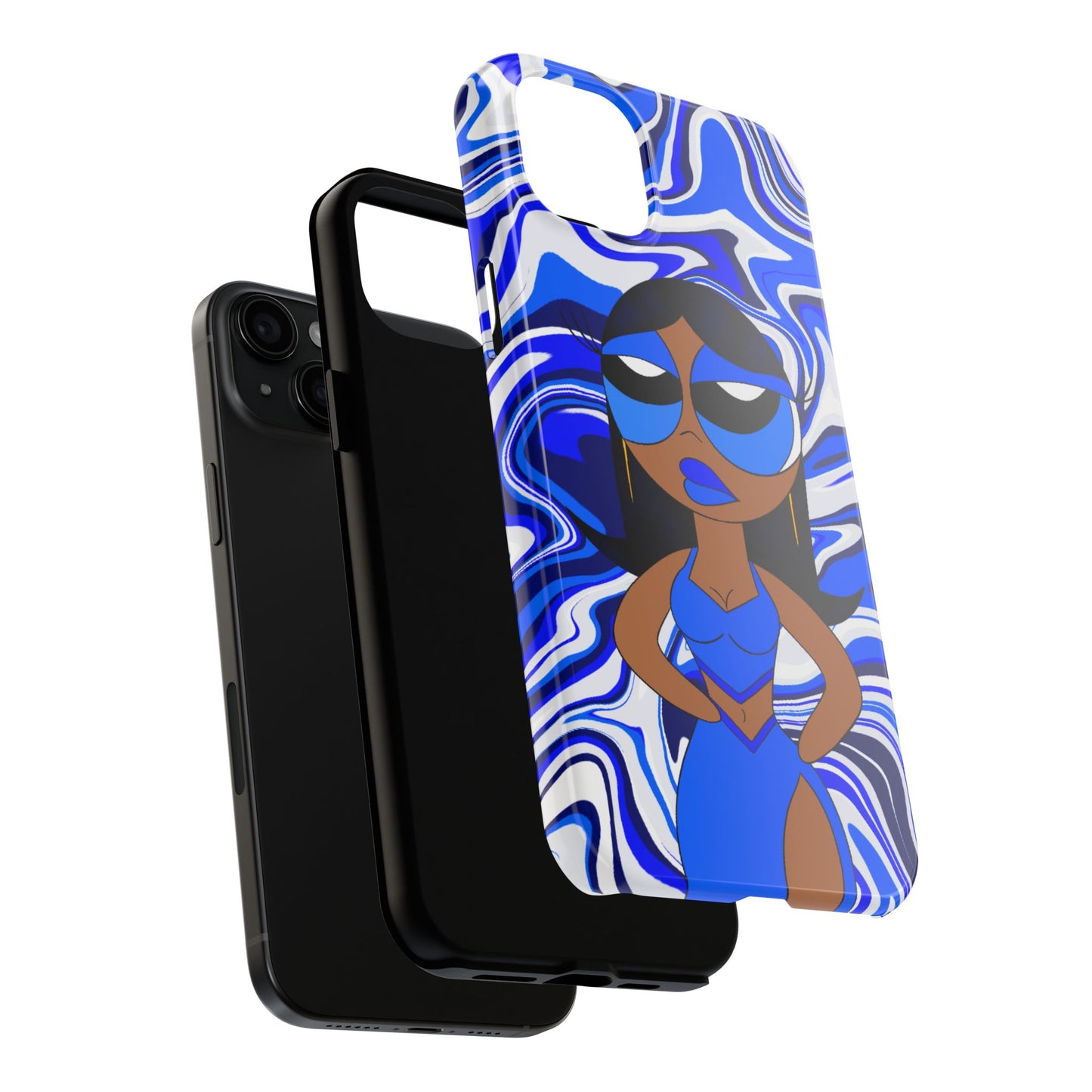 “Sapphire” Tough Phone Case