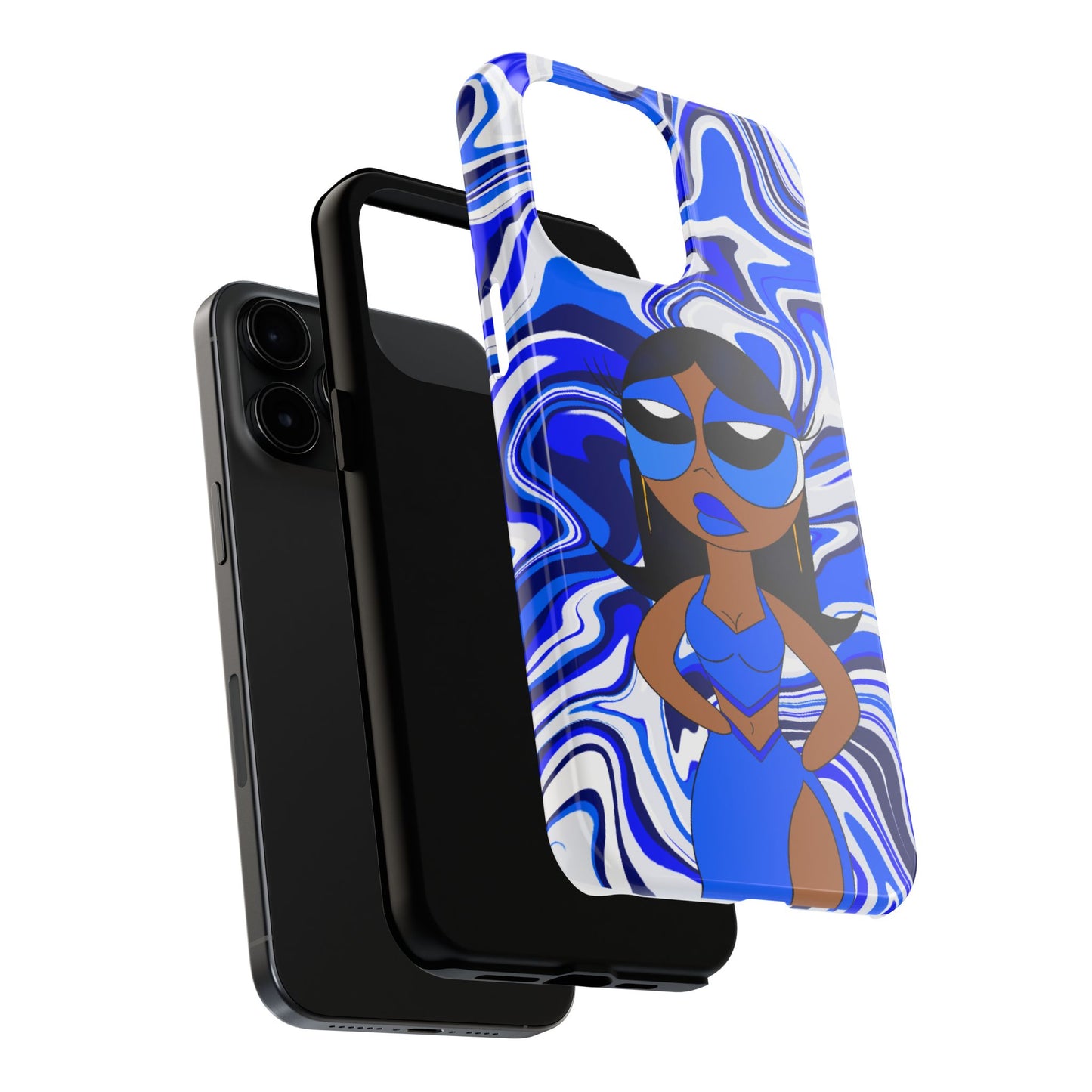 “Sapphire” Tough Phone Case