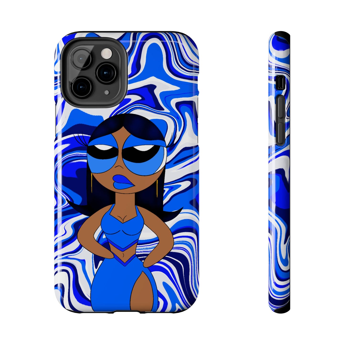 “Sapphire” Tough Phone Case