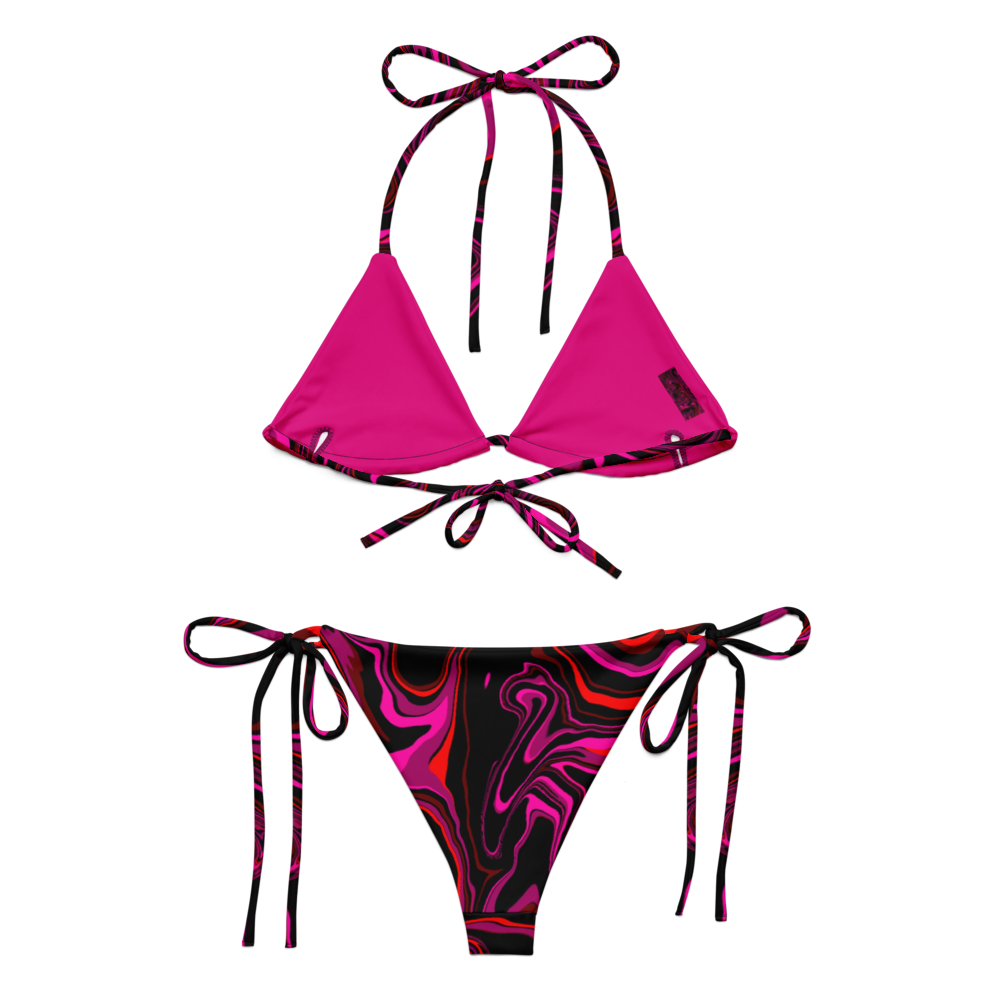 “Pink Fusion” string bikini