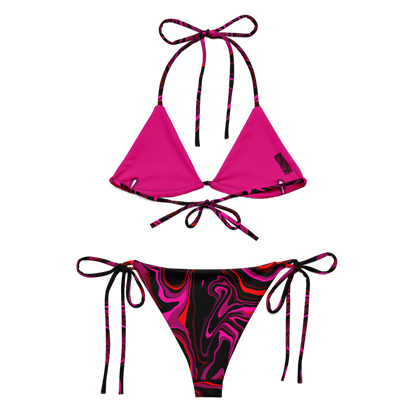 “Pink Fusion” string bikini