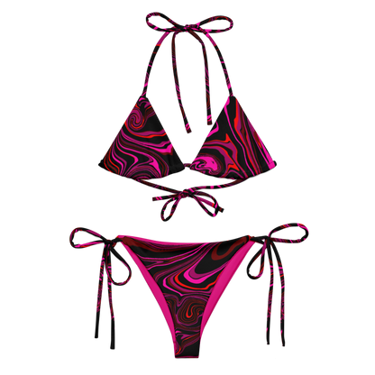 “Pink Fusion” string bikini