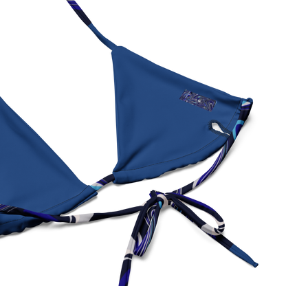“Blue Illusion” string bikini