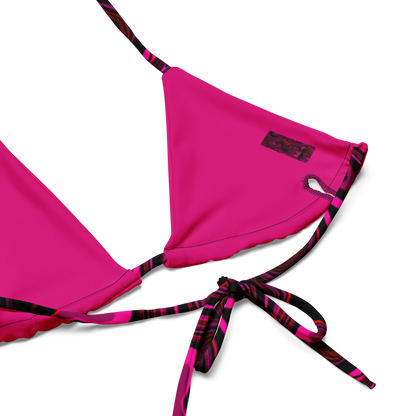 “Pink Fusion” string bikini
