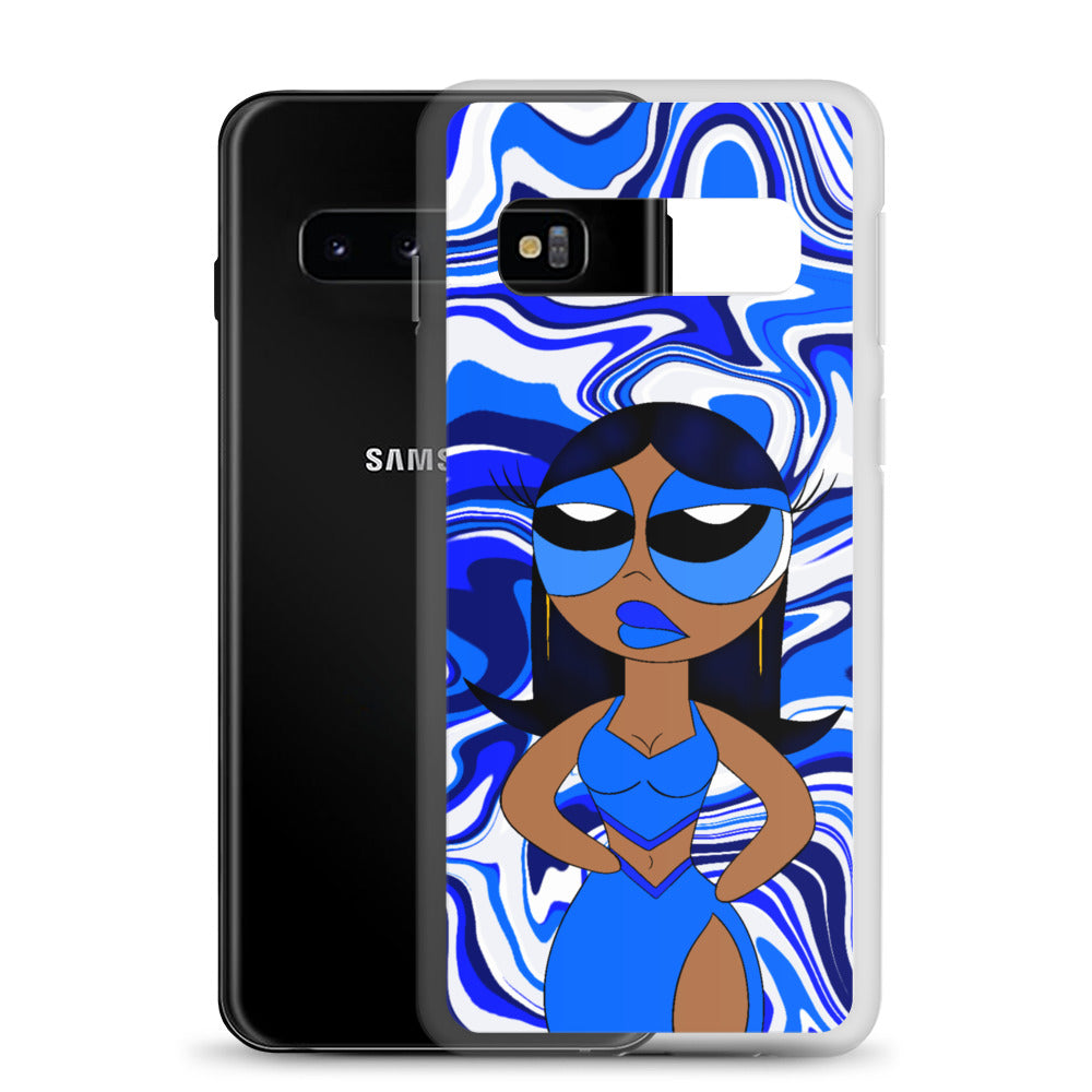 “Sapphire” Clear Case for Samsung®