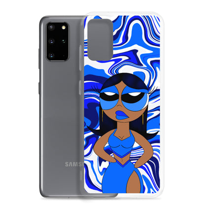 “Sapphire” Clear Case for Samsung®