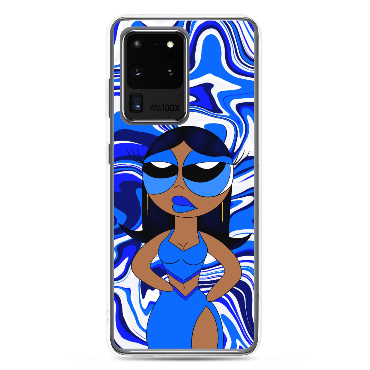 “Sapphire” Clear Case for Samsung®