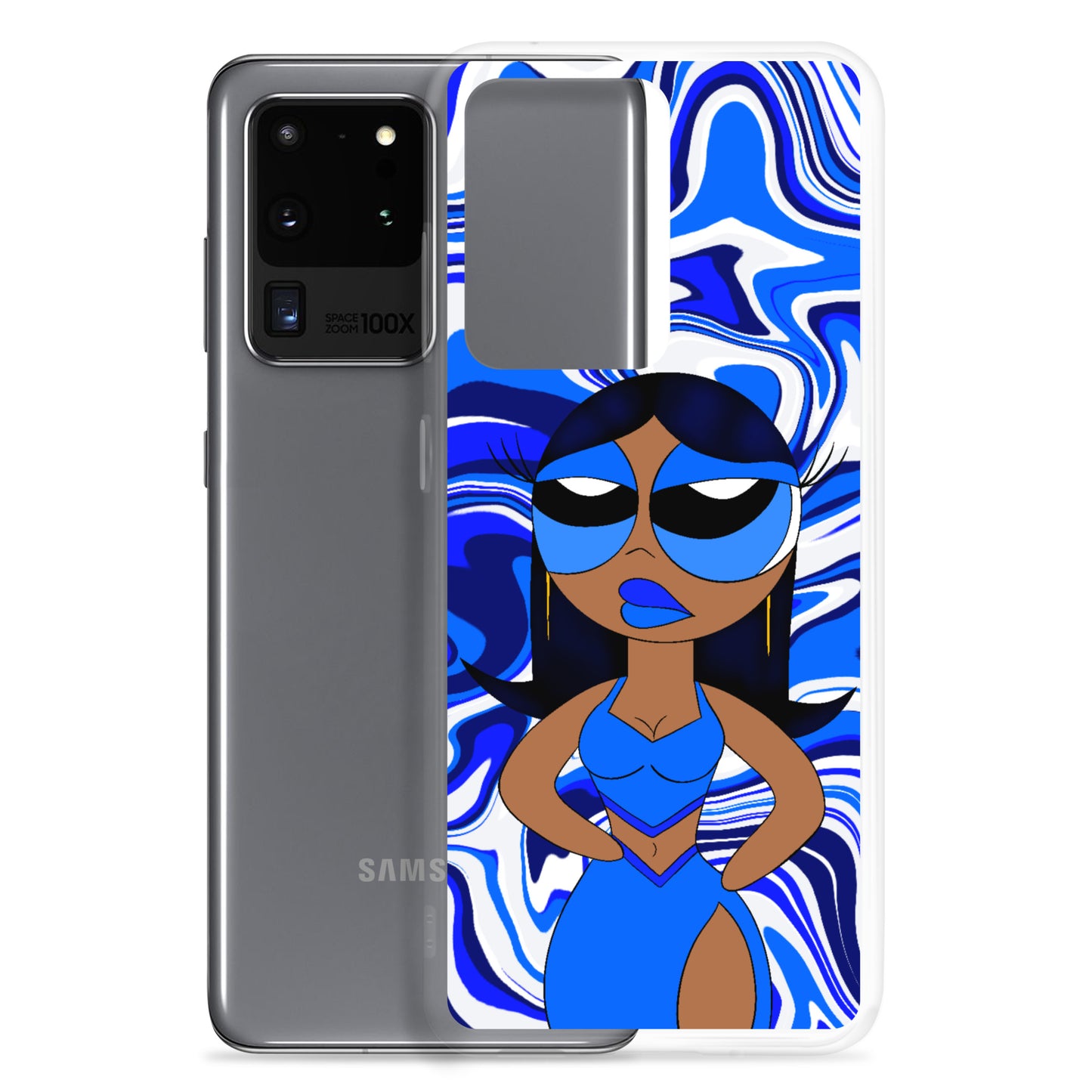 “Sapphire” Clear Case for Samsung®