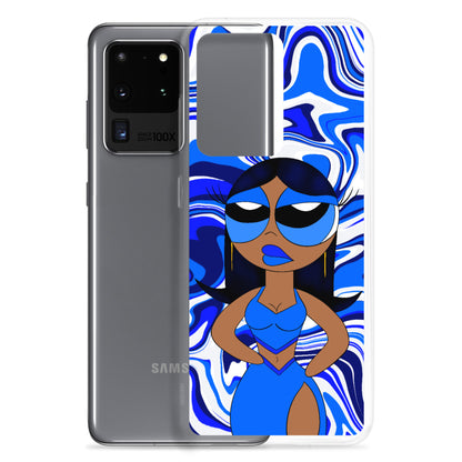 “Sapphire” Clear Case for Samsung®