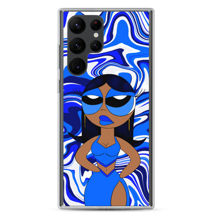 “Sapphire” Clear Case for Samsung®